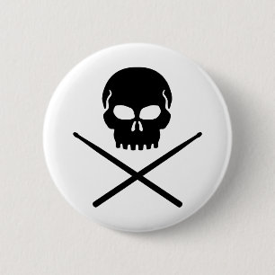 Badge Rond 5 Cm Batteur
