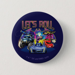 Badge Rond 5 Cm Batwheel™ Team - Let's Roll