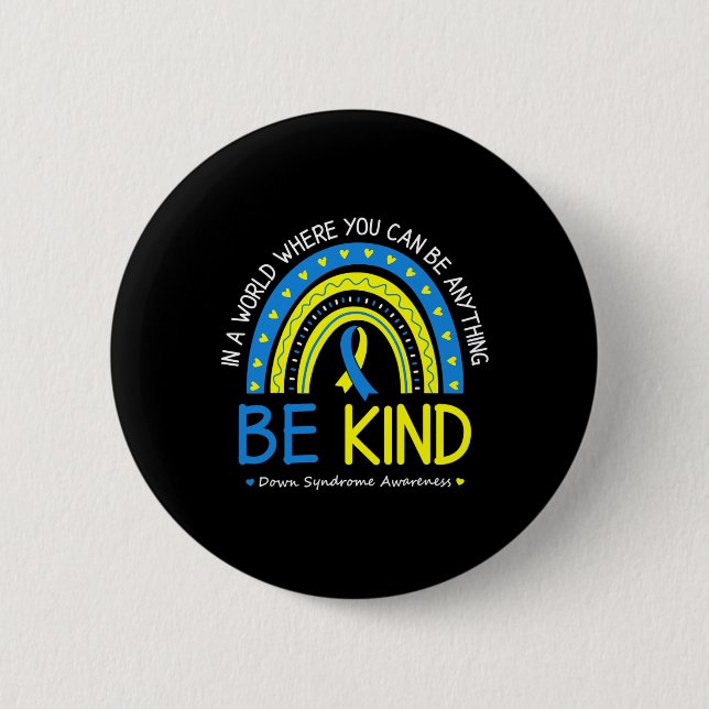 Badge Rond 5 Cm Be Kinder Teacher (Devant)