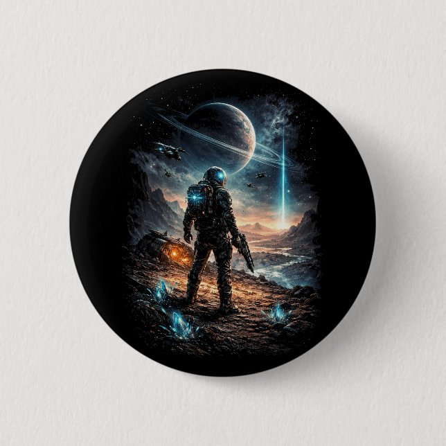 Badge Rond 5 Cm Beacon on the Distant World (Devant)