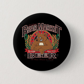 Badge Rond 5 Cm Bear-Market-Beer