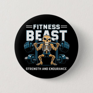 Badge Rond 5 Cm Beast Fitness