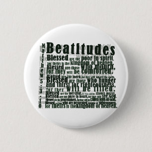 BADGE ROND 5 CM BÉATITUDES
