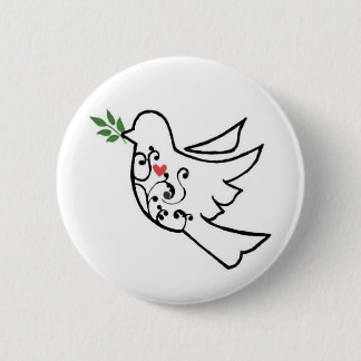 Badge Rond 5 Cm Beau Dovely
