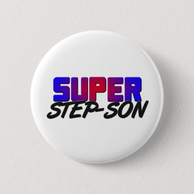 Badge Rond 5 Cm Beau-fils superbe (Devant)