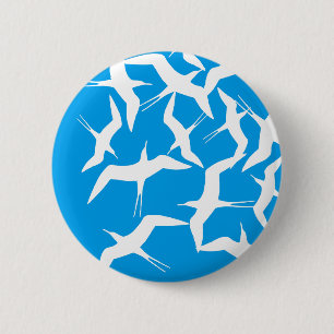 Badge Rond 5 Cm Beau Flying Birds Motif Produit
