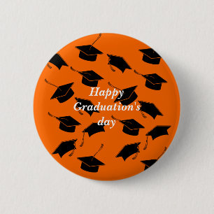 Badge Rond 5 Cm Beau Joyeux Joyeux jour de Graduations
