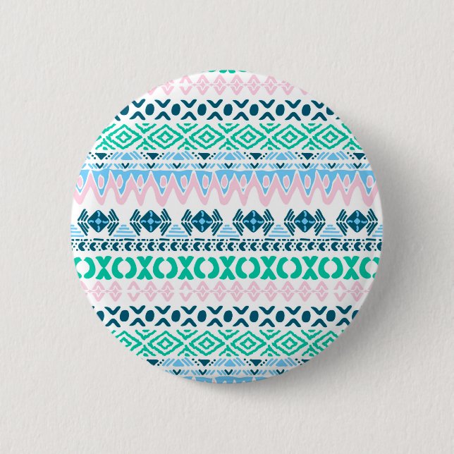 Badge Rond 5 Cm Beau pastel motif (Devant)