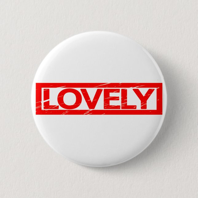 Badge Rond 5 Cm Beau Timbre (Devant)