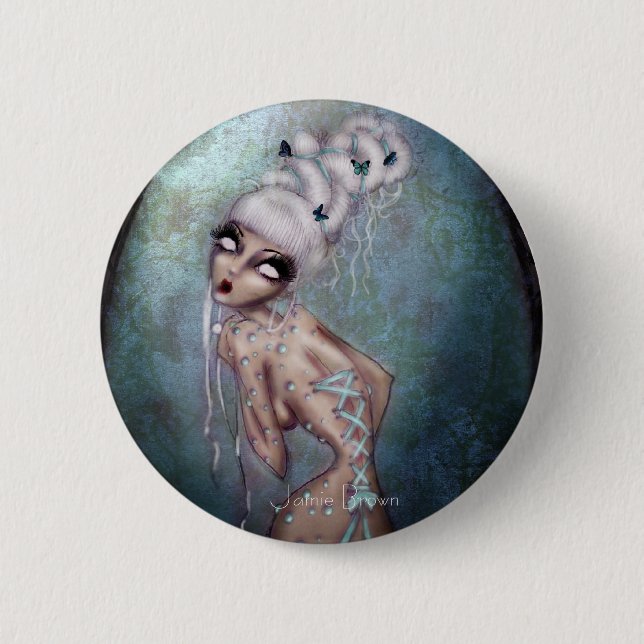 Badge Rond 5 Cm Beauté capturée (Devant)