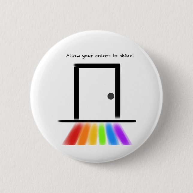 Badge Rond 5 Cm Beauté de sortir (Devant)