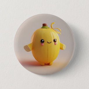 Badge Rond 5 Cm Bébé Banane Adorable