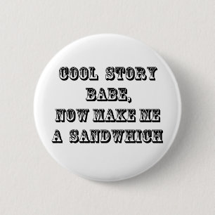Badge Rond 5 Cm Bébé frais d'histoire