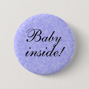 Badge Rond 5 Cm BÉBÉ Garçon à l'intérieur ! texte