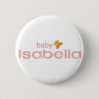 Badge Rond 5 Cm Bébé Isabella