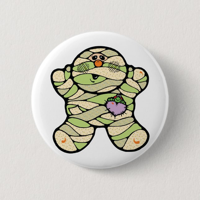 Badge Rond 5 Cm bébé mignon maman (Devant)