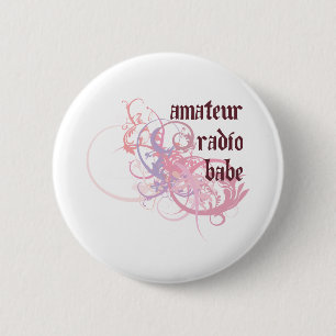 Badge Rond 5 Cm Bébé par radio amateur
