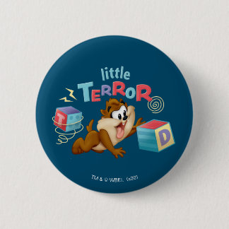 Badge Rond 5 Cm Bébé Taz| Petite terreur