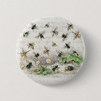 Bee Honey Travailleur Queen Bees Antique