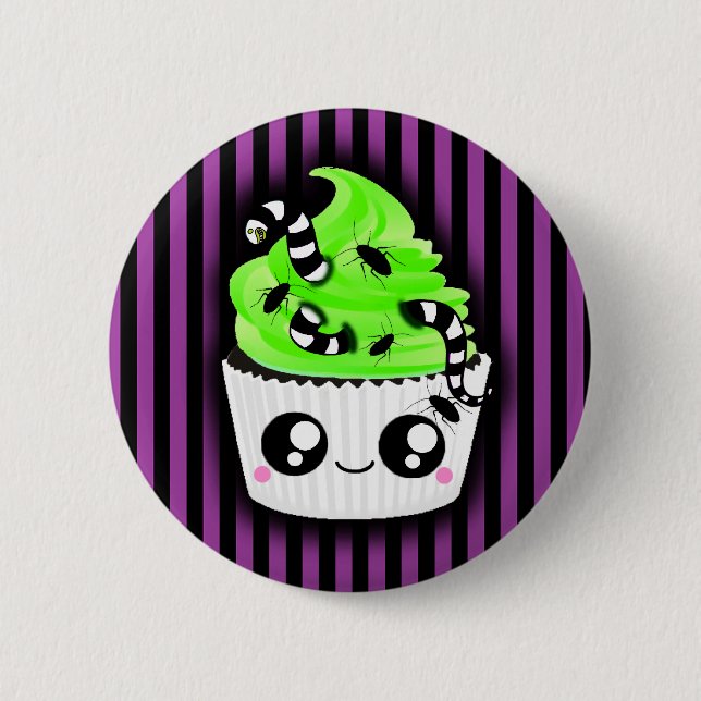 Badge Rond 5 Cm BeetleCake (Devant)