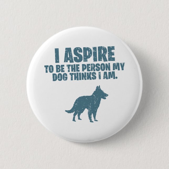 Badge Rond 5 Cm Belge Groenendael (Devant)