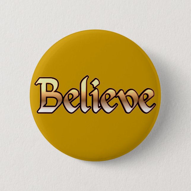 Badge Rond 5 Cm Believe_ (Devant)