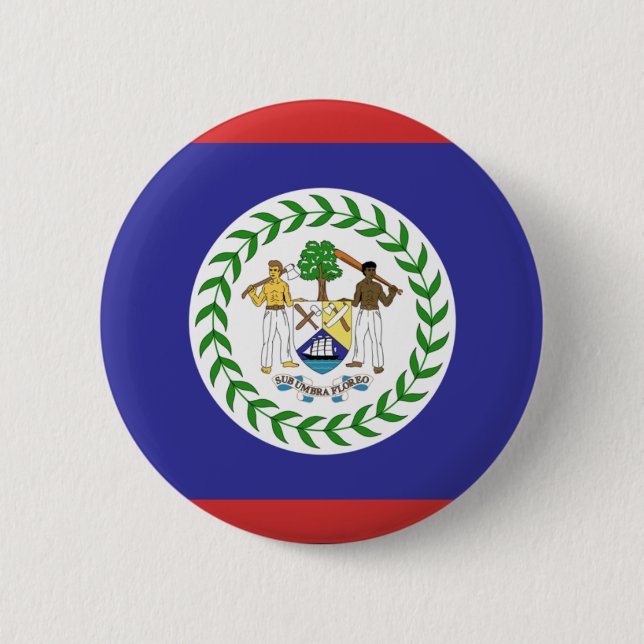 Badge Rond 5 Cm Belize (Devant)