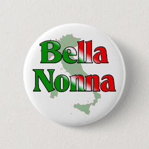 Badge Rond 5 Cm Bella Nonna