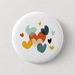 Badge Rond 5 Cm Belle Amour Carrosserie Dessins Coeur Art Amour Ar