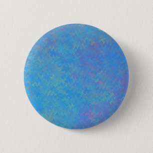 Badge Rond 5 Cm Belle apparence de papier marbré bleu