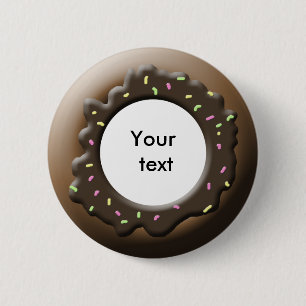 Badge Rond 5 Cm Belle Donut