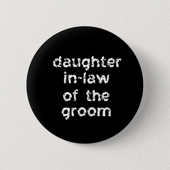 Badge Rond 5 Cm Belle-fille de la chambre (Devant)