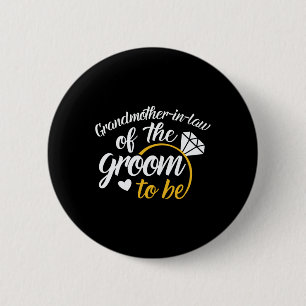 Badge Rond 5 Cm Belle-mère du futur marié Grand mariage