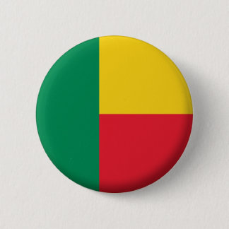 BADGE ROND 5 CM BÉNÉFICE DE RETOUR DU NIP DE BÉNIN