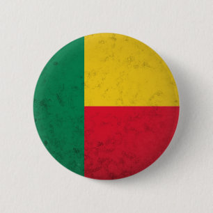Badge Rond 5 Cm Bénin