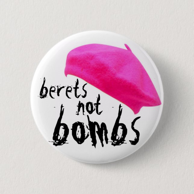Badge Rond 5 Cm Bérets (Devant)