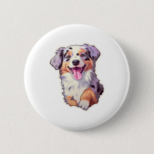 Badge Rond 5 Cm Berger australien