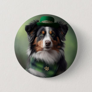 Badge Rond 5 Cm berger australien saint patrick