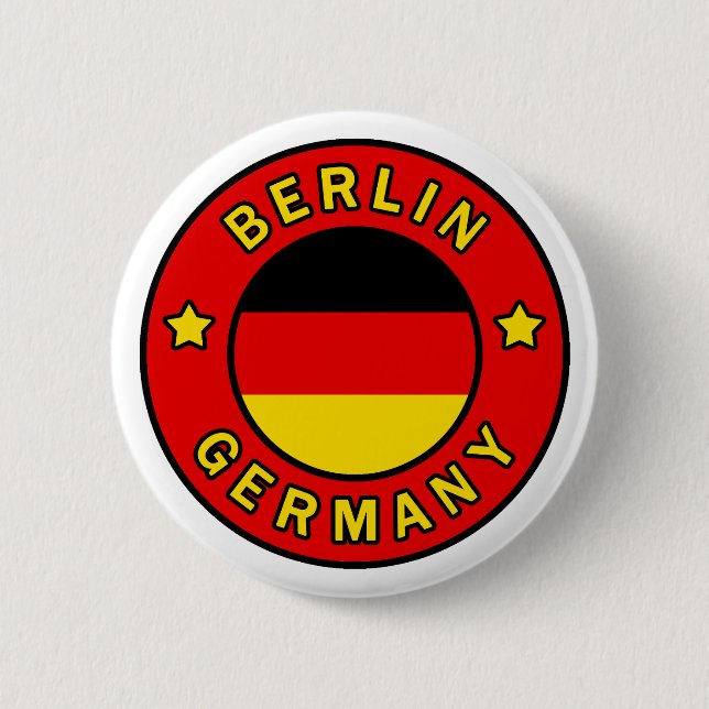 Badge Rond 5 Cm Berlin Allemagne (Devant)