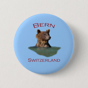 Badge Rond 5 Cm Berne, Suisse