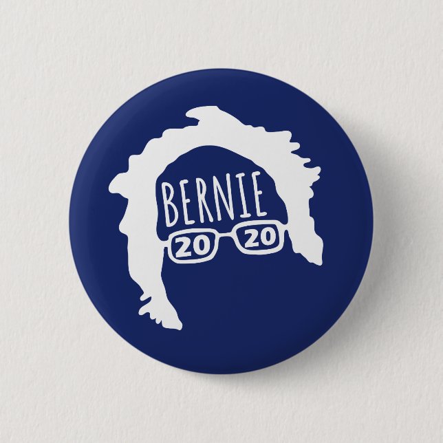 Badge Rond 5 Cm Bernie Sanders 2020 (Devant)