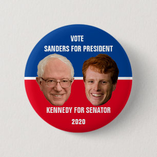 Badge Rond 5 Cm Bernie Sanders à la présidence 2020