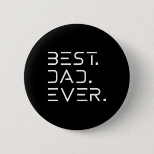 Badge Rond 5 Cm Best Papa Ever Chemise Moderne Développeur Program