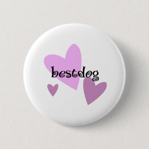 Badge Rond 5 Cm Bestdog
