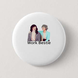 Badge Rond 5 Cm Bête de travail classique