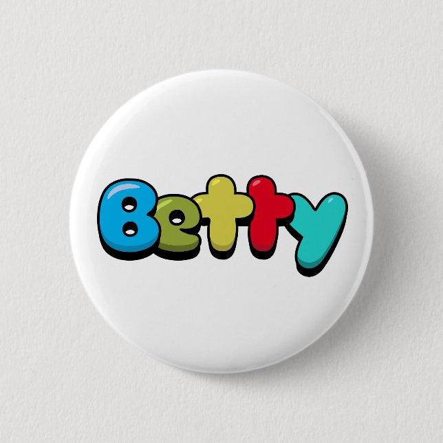 Badge Rond 5 Cm Betty (Devant)