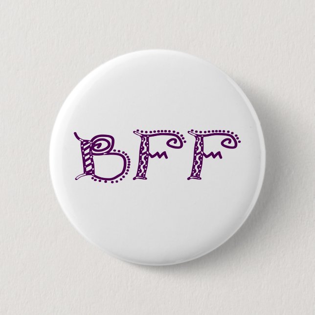 Badge Rond 5 Cm Bff (Devant)