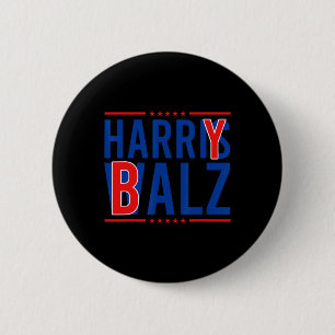 Badge Rond 5 Cm Bheimer 2024 Funny Kamala Harris W Democrat Politi