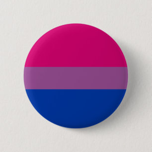 Badge Rond 5 Cm Bi+ Bouton de drapeau de fierté
