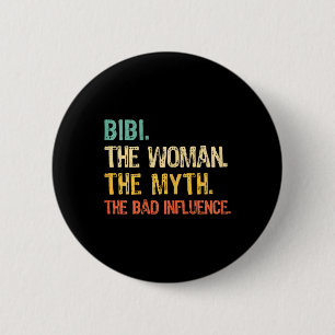 Badge Rond 5 Cm Bibi La Femme Le Mythe L'Influence D Drôle Rétr